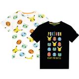 Multifärgade T-shirts Barnkläder Pokemon Boys T-Shirts Pack of Short Sleeve Sizes 6-14