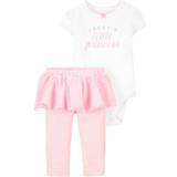 Carter's Barnkläder Carter's Baby Girls 2-pc. Bodysuit Set, Newborn, Pink Pink