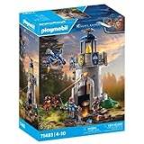 Lego Kingdoms - Riddare Leksaker Playmobil Novelmore Knight's tower with blacksmith and dragon 71483
