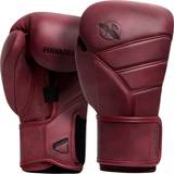 Hayabusa MMA-handskar Kampsport Hayabusa T3 LX boxningshandskar läder för män och kvinnor för träning sparring tung väska och handske arbete – karmosinröd, oz