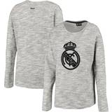 Real Madrid Crest Crew Sweater Grey Womens