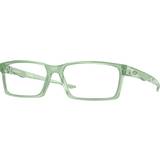 Oakley Unisex Glasögon Oakley Unisex s rectangle Transparent Green Plastic Prescription Eyebuydirect s Overhead