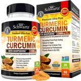 BioSchwartz Premium Ultra Pure Turmeric Curcumin 1500mg 60 st