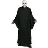 Trollkarlar - Unisex Dräkter & Kläder Disguise Harry Potter Voldemort Deluxe Costume for Adults Black Robe