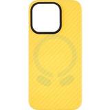 Apple iPhone 15 Pro - Gula - Silikoner Mobilskal Schutzhülle tactical für iphone 15 pro gelb case cover handyhülle hülle etui 0.2 kg