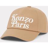 Kenzo Bomull Accessoarer Kenzo Dark Beige x Verdy Brand-embroidered Cotton-canvas cap 1SIZE