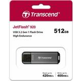 Transcend 512 GB USB-minnen Transcend USB 3.2 Gen 1 JetFlash 920 512GB