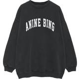 Tyll Överdelar Anine Bing Tyler Sweatshirt Washed Black
