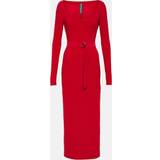 Jersey - Röda Klänningar Norma Kamali Jersey dress red