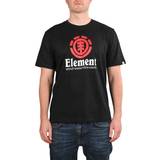 Element Dam Överdelar Element Herr Vertical – T-shirt för män t-shirt Flint svart