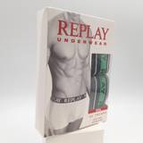 Replay Underkläder Replay Cuff Logo underkläder svart/mörkgrå melange