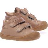 Naturino Lära-gå-skor Naturino Cocoon VL-Leather First-Steps Sneakers Platinum/Military 20, Platina militär