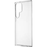 Wave Apple iPhone 14 Mobiltillbehör Wave Bølge silikone cover, Samsung Galaxy S23 Ultra, gennemsigtig