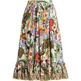 Etro Kjolar Etro Multicoloured Bouquet Skirt, Woman, Multicolour