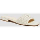 Guess Slides Guess Tampa Signature Sandals Ivory