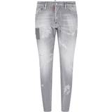 DSquared2 Gråa Kläder DSquared2 Slim Jeans Gray