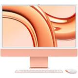 Apple All-in-one Stationära datorer Apple iMac (2023) M3 8C CPU 10C GPU 16GB 2TB SSD 24" Orange