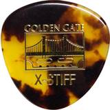 Guld Plektrum Golden Gate MP-12 mandolinplektrum 12 stycken, rund triangel