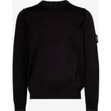 Stone Island Herr - Svarta Kläder Stone Island Black Patch Sweater A0029 BLACK