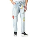Desigual Herr Byxor & Shorts Desigual Mäns denim_frukt jeans, blå