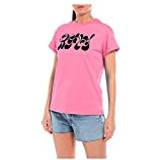 Replay Dam T-shirts & Linnen Replay T-shirt för kvinnor, 307 Candy Pink