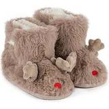 Barnskor Totes Kids' Fluffy Reindeer Slippers