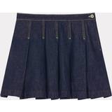 Kenzo Kjolar Kenzo Short Skirt. Rinse Blue Denim Womens