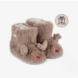 Barnskor Totes Kids' Fluffy Reindeer Slippers