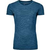 Ortovox Dam T-shirts Ortovox Damen Cool Mountain T-Shirt blau