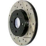 Centric Bromssystem Centric 127.34093R StopTech Sport Rotors; Drilled Slotted; Front