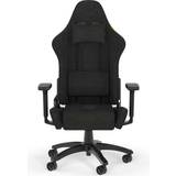 Justerbar sitthöjd Gamingstolar på rea Corsair TC100 Fabric Relaxed Gaming Chair – Black