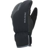 Sealskinz Träningsplagg Handskar & Vantar Sealskinz Barwick Cycle Split Finger Glove - Black/Grey