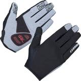 Silikon Kläder Gripgrab Shark Padded Full Finger Summer Gloves - Black