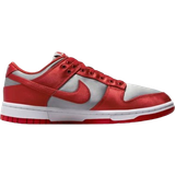 Satin Skor Nike Dunk Low W - Medium Grey/Varsity Red/White