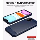 Mobiltillbehör Cadorabo BLUE Case for Apple iPhone 11 Cover Protection back case TPU Silicone Blue