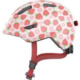 ABUS Barn - medium Cykelhjälmar ABUS Smiley 3.0 LED Bicycle Helmet Rose Strawberry