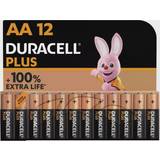 Duracell AA (LR06) - Engångsbatterier Batterier & Laddbart Duracell AA Plus 12-pack