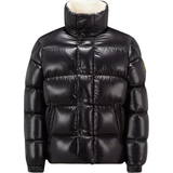 Moncler Nylon - Svarta Ytterkläder Moncler Dervox Short Down Jacket - Black