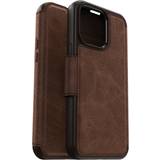 Mobiltillbehör OtterBox Strada MagSafe -plånboksfodral, iPhone 15 Pro Max, brun