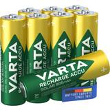 Batterier - Solcellsdrift Batterier & Laddbart Varta Recharge Accu Solar AA 800mAh 8-pack