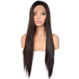 Synthetic lace front wig for black