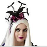 Lila Maskeradkläder BigBuy Carnival Diadem Fladdermus Halloween Violett