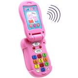 Mobiltelefon barn leksaker Peppa Pig Peppas Flip & Learn Phone