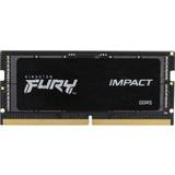 16 GB - DDR5 RAM minnen Kingston FURY Impact Black DDR5 6400MHz 16GB ECC (KF564S38IB-16)