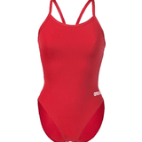 Öppen rygg Kläder Arena Team Challenge Swimsuit - Red/White
