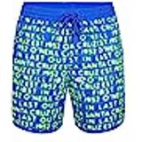 O'Neill Kläder O'Neill Scallop 16" Swim Shorts Baddräkter för män, 35094 Bright Blue Neon Lights, Regular, 35094 Bright Blue Neon Lights, XL-XXL