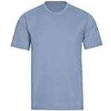 Trigema Dam Överdelar Trigema T-shirt för kvinnor – enfärgad – 537202, Pärlblå