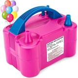 Hjärtor Ballonger Balloon Pumps Electric Pink/Blue