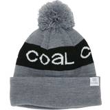 Coal Kläder Coal The Team Beanie warme Winter-Mütze gemütliche Feinstrick-Mütze mit Logo-Schriftzug 2202649-HGR Grau/Schwarz