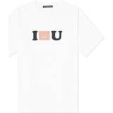 Acne Studios Överdelar Acne Studios Logo cotton T-shirt white